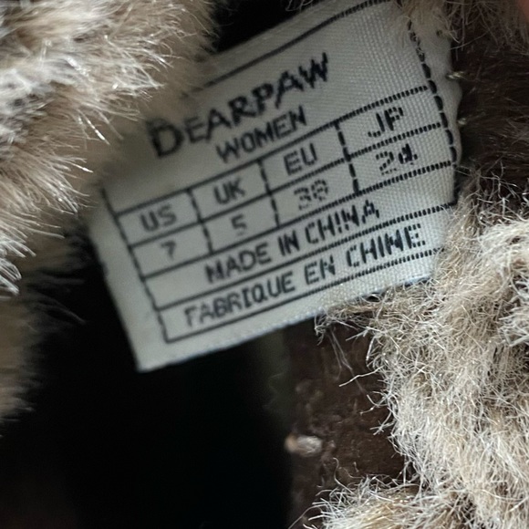 Women's Bearpaw Becka Waterproof Winter Ankle Snow Boots Size 7 - Picture 8 of 8